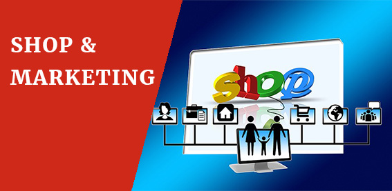 webseite shop marketing